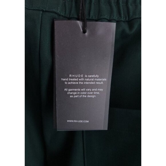 Rhude Flight Pant Size M Mens Green Cotton Track RARE - Picture 10 of 16